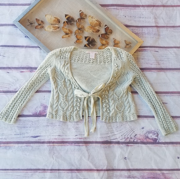 Rebecca Taylor Sweaters - Rebecca Taylor Textured Wool Blend Knit Cardigan P